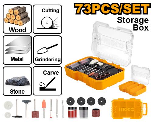Accesorios de mini taladro de 73 piezas