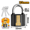 Candado negro 32mm profesional