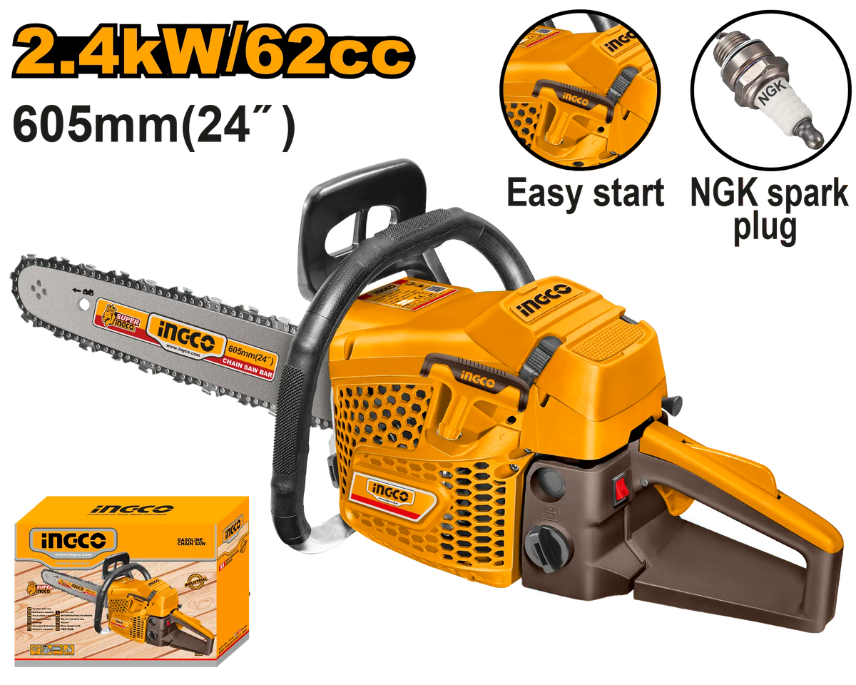 MOTOSIERRA A GASOLINA 24″