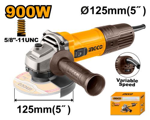 Amoladora angular 5" 900W 12000RPM