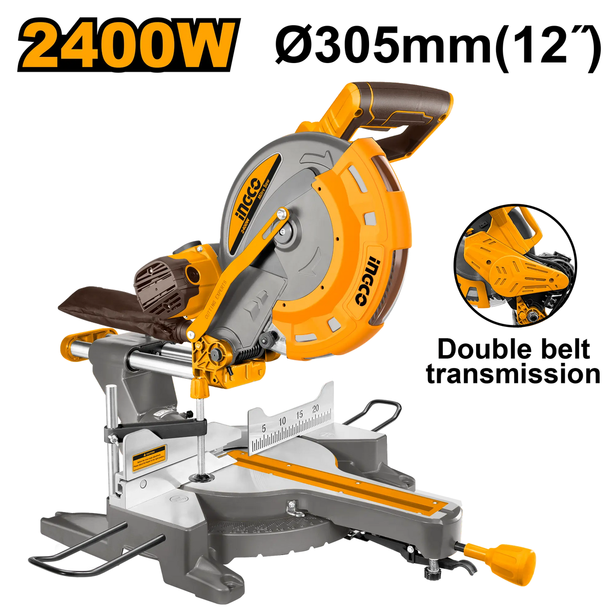 INGLETEADORA TELESCOPICA 12″