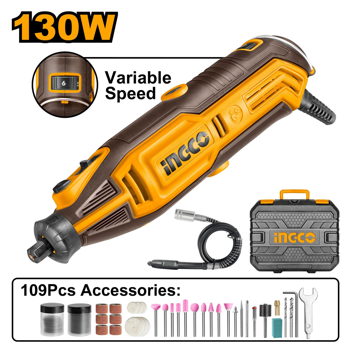 Mototool 130W 10000-35000RPM
