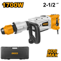 TALADRO ROTOMARTILLO SDS MAX 1700W